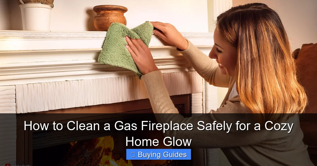 How to Clean a Gas Fireplace Safely for a Cozy Home Glow