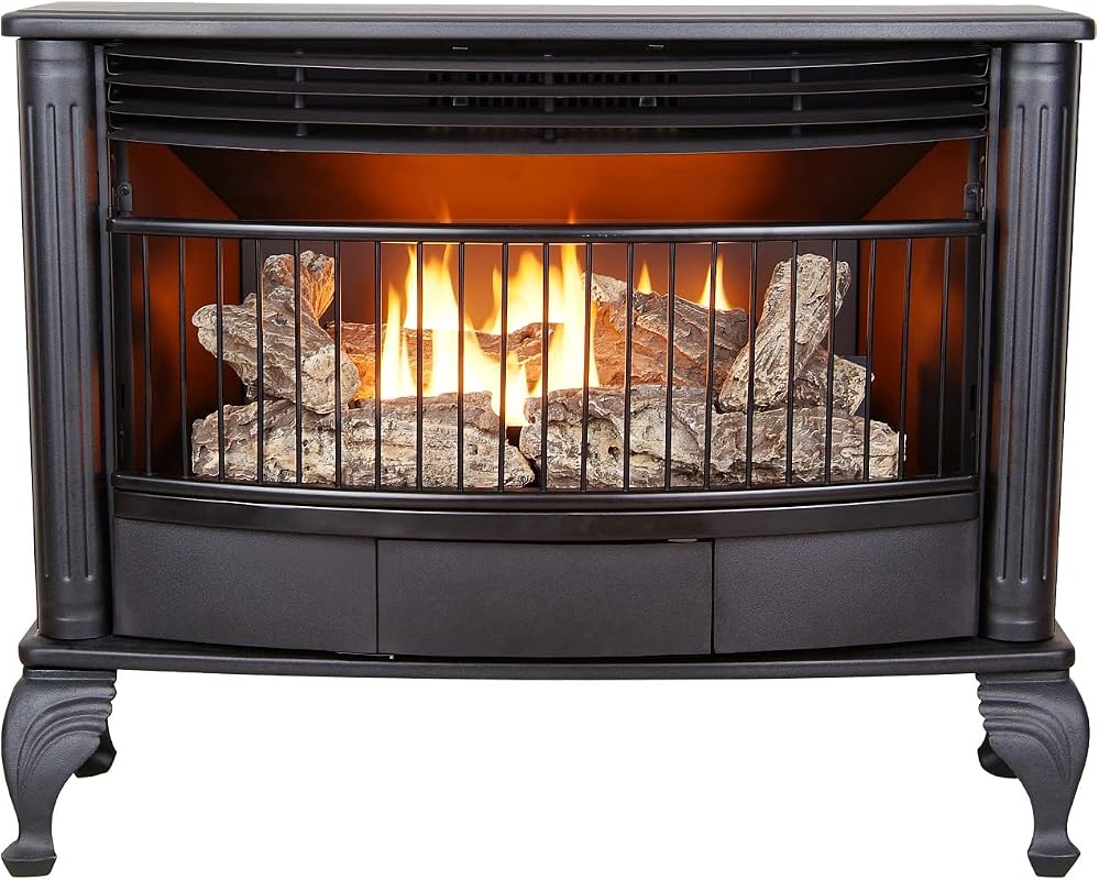 ProCom Dual Fuel Freestanding Fireplace
