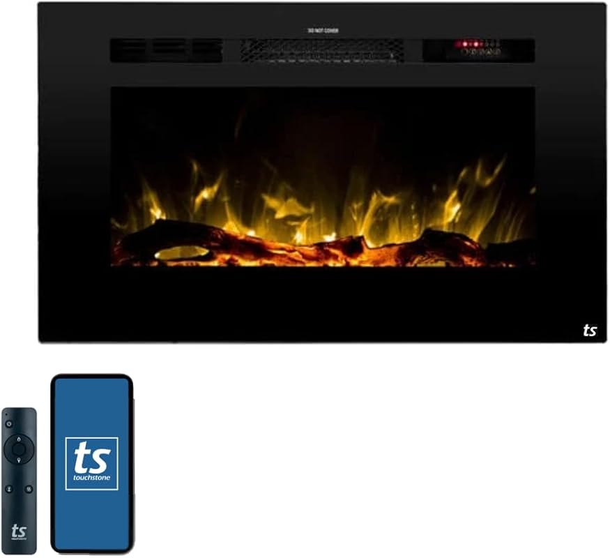 Touchstone Sideline 28 Inch Electric Fireplace