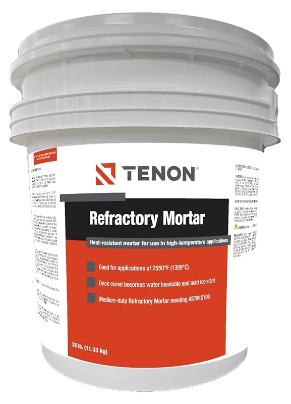 Tenon 25 lb Refractory Mortar