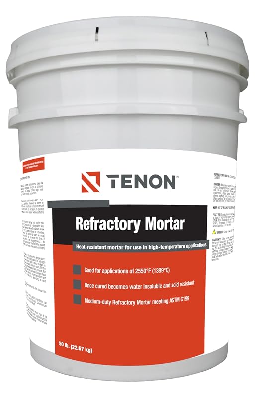 Tenon 50 lb Refractory Mortar