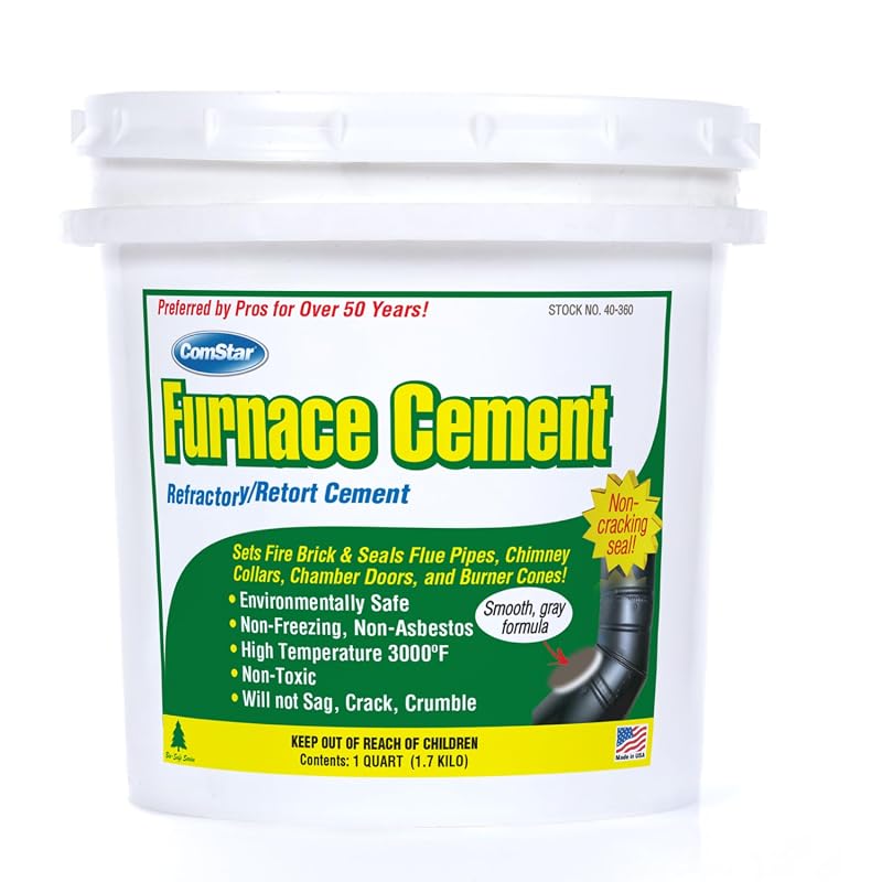 RTU Gray High Temp Furnace Cement
