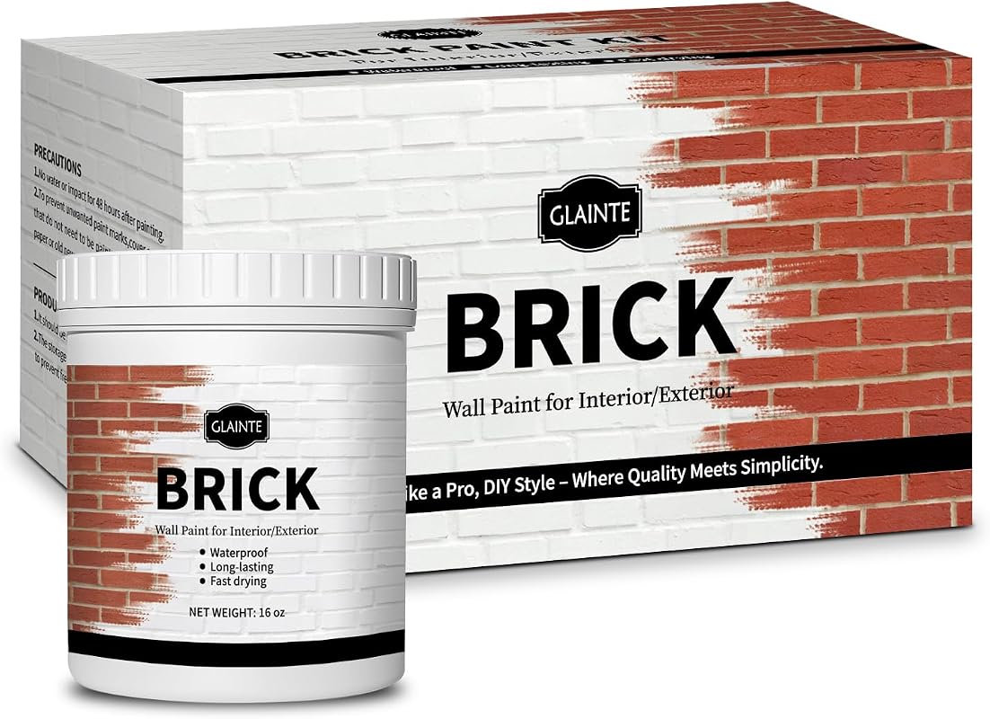 GLAINTE Brick Transformation Paint Kit