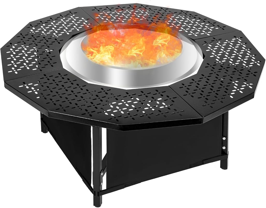 40 Inch Metal Fire Pit Surround