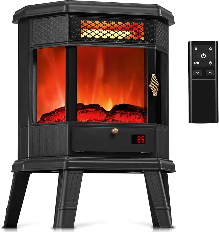 RealSmart 22-Inch Electric Fireplace Heater