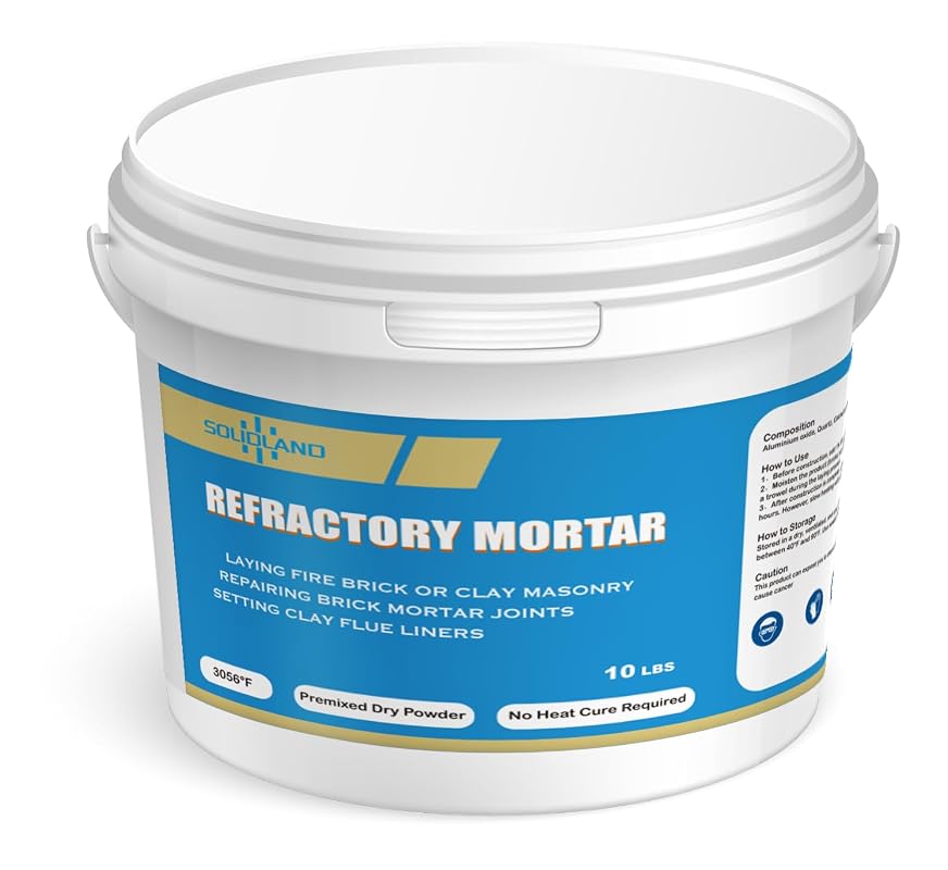 10 LBS High-Temp Refractory Mortar