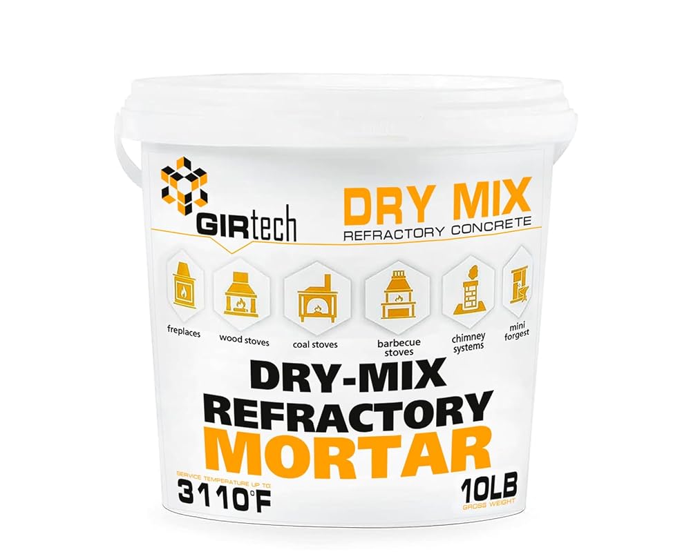 10 LB Refractory Cement Dry Mix