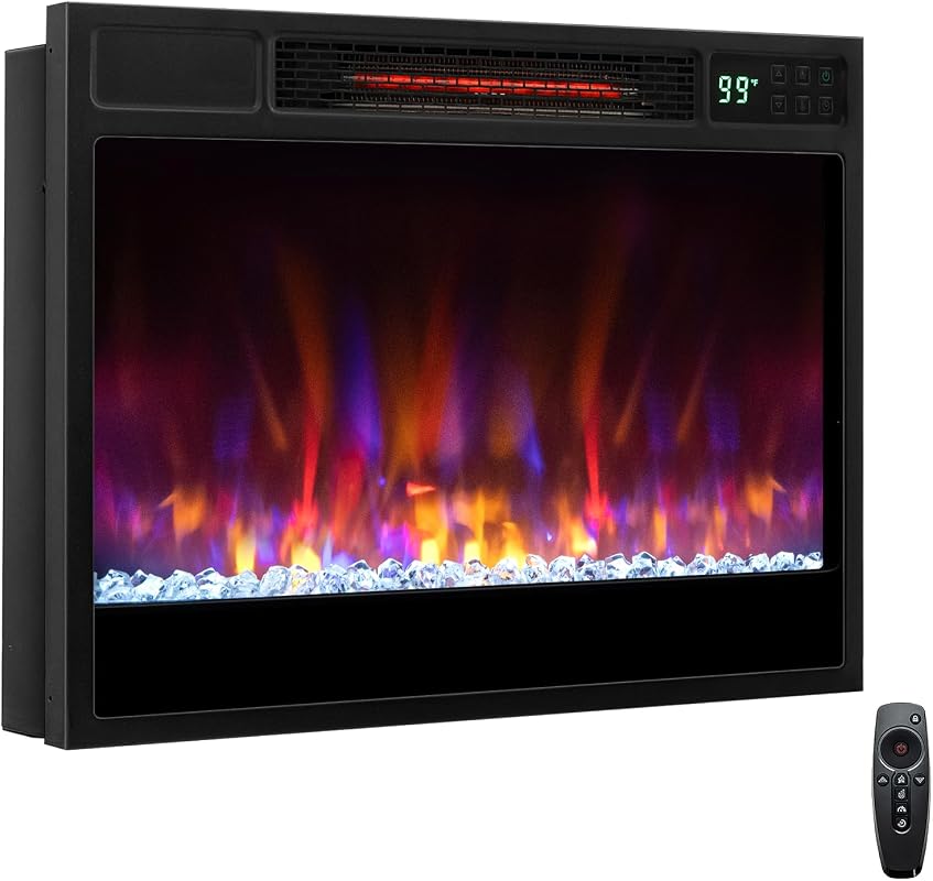 SIMOE 23-Inch Electric Fireplace Insert