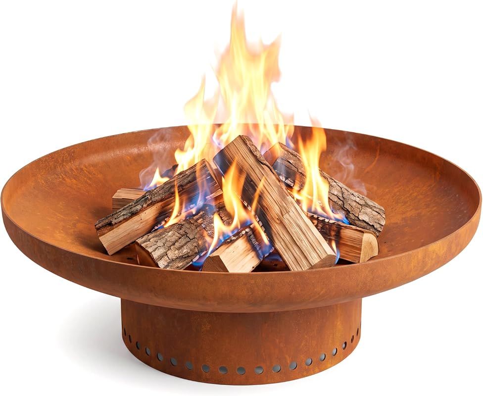 Steel Wood Burning Fire Pit