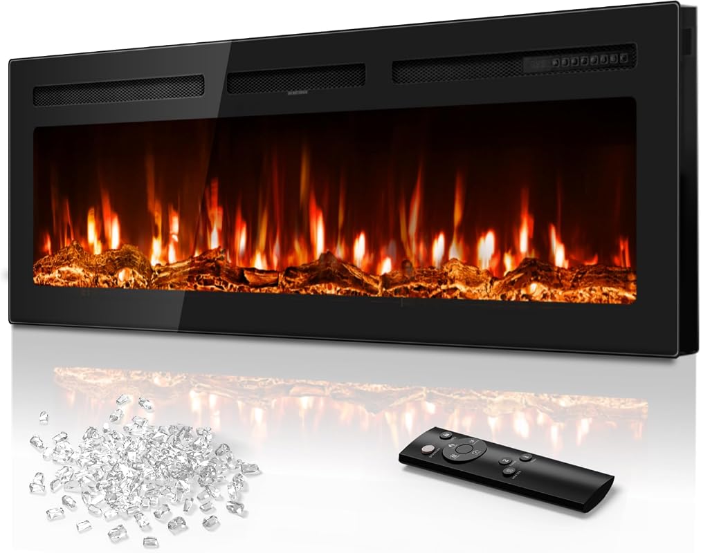 50-Inch Ultra-Thin Wall Fireplace