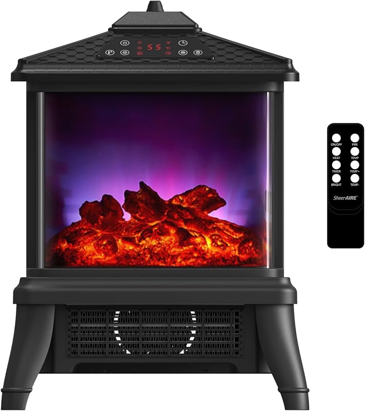18-Inch Freestanding Electric Fireplace